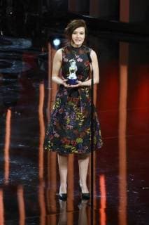 Lena Schömann bei der Verleihung des 39. Bayerischen Filmpreises 2017 im Prinzregententheater. München, 19.01.2018