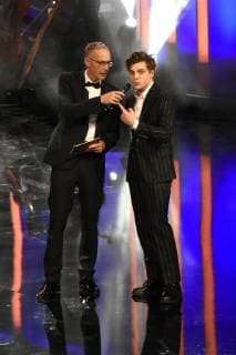 Christoph Süss und Jonas Dassler bei der Verleihung des 39. Bayerischen Filmpreises 2017 im Prinzregententheater. München, 19.01.2018