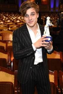 Jonas Dassler bei der Verleihung des 39. Bayerischen Filmpreises 2017 im Prinzregententheater. München, 19.01.2018