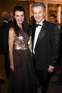 Nicola Tiggeler mit Gatte Timothy Peach bei der Verleihung des 39. Bayerischen Filmpreises 2017 im Prinzregententheater. München, 19.01.2018