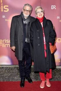 Martin Moszkowicz und Doris Dörrie bei der Verleihung des 39. Bayerischen Filmpreises 2017 im Prinzregententheater. München, 19.01.2018
