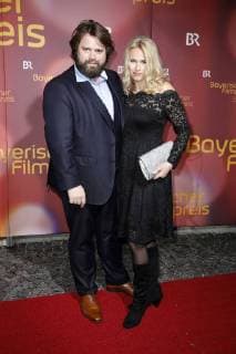 Antoine Monot Jr. mit Gattin Stefanie Sick bei der Verleihung des 39. Bayerischen Filmpreises 2017 im Prinzregententheater. München, 19.01.2018