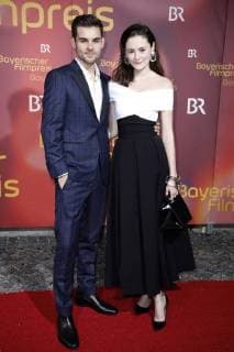 Lucas Reiber und Lea van Acken bei der Verleihung des 39. Bayerischen Filmpreises 2017 im Prinzregententheater. München, 19.01.2018