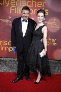 Peter Rappenglück mit Katharina Botzenhart bei der Verleihung des 39. Bayerischen Filmpreises 2017 im Prinzregententheater. München, 19.01.2018