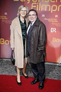 Elmar Wepper mit Ehefrau Anita Schlierf bei der Verleihung des 39. Bayerischen Filmpreises 2017 im Prinzregententheater. München, 19.01.2018