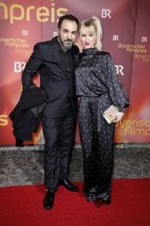 Adnan Maral mit Ehefrau Franziska bei der Verleihung des 39. Bayerischen Filmpreises 2017 im Prinzregententheater. München, 19.01.2018