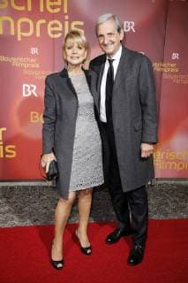 Uschi Glas mit Gatte Dieter Hermann bei der Verleihung des 39. Bayerischen Filmpreises 2017 im Prinzregententheater. München, 19.01.2018
