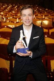 David Kross bei der Verleihung des 39. Bayerischen Filmpreises 2017 im Prinzregententheater. München, 19.01.2018