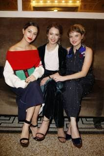 Gizem Emre, Paula Beer und Jella Haase bei der Verleihung des 39. Bayerischen Filmpreises 2017 im Prinzregententheater. München, 19.01.2018