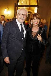 Günther Maria Halmer mit Ehefrau Claudia Halmer bei der Verleihung des 39. Bayerischen Filmpreises 2017 im Prinzregententheater. München, 19.01.2018