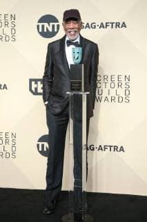Themen der Woche Bilder des Tages LOS ANGELES, CA - JANUARY 21: Morgan Freeman at The 24th Annual Screen Actors Guild Awards - Press Room held at The Shrine Auditorium in Los Angeles, California on January 21, 2018. Copyright: xFayexSadoux