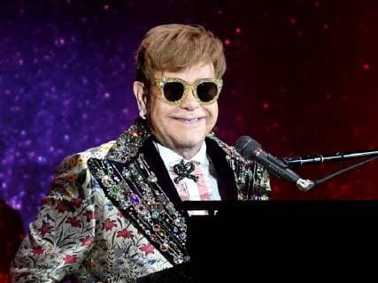 NEW YORK, NY - JANUARY 24: Elton John announces Farewell Yellow Brick Road tour dates at Gotham Hall as well as announce that this will be his last Tour on January 24, 2018 in New York City. Copyright: xJohnxPalmerx
