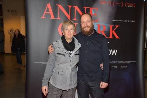 Anne Clark, Claus Withopf (Regisseur) eine filmische Dokumentation ueber die Saengerin - I ll Walk out into Tomorrow - im Kino der Kulturbrauerei in Berlin am 2401.2018