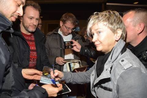 Anne Clark und ihre Fans eine filmische Dokumentation ueber die Saengerin - I ll Walk out into Tomorrow - im Kino der Kulturbrauerei in Berlin am 2401.2018