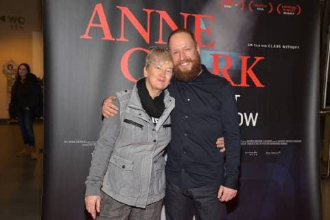 Anne Clark, Claus Withopf (Regisseur) eine filmische Dokumentation ueber die Saengerin - I ll Walk out into Tomorrow - im Kino der Kulturbrauerei in Berlin am 2401.2018