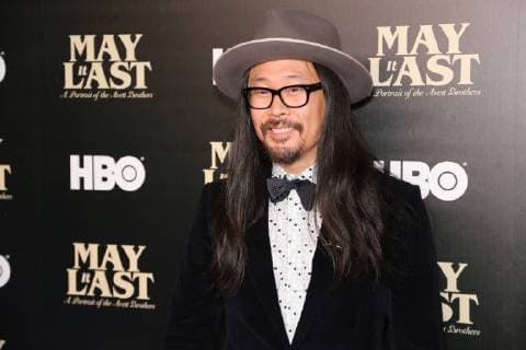 Joe Kwon of the Avett Brothers arrives on the red carpet at HBO s May It Last: A Portrait of The Avett Brothers NYC premiere on January 24, 2018 in New York City.  NYP20180124312 SERENAxXU-NING