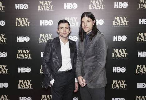 Scott Avett and Seth Avett of The Avett Brothers arrive on the red carpet at HBO s May It Last: A Portrait of The Avett Brothers NYC premiere on January 24, 2018 in New York City.  NYP20180124304 SERENAxXU-NING