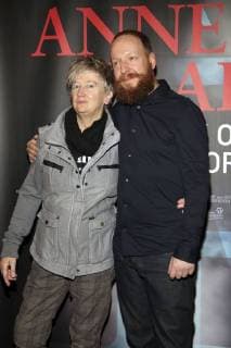 Anne Clark und Claus Withopf bei der Premiere des Dokumentarfilms Anne Clark - I ll Walk Out Into Tomorrow im Kino in der Kulturbrauerei. Berlin, 24.01.2018