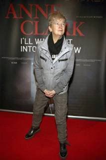 Anne Clark bei der Premiere des Dokumentarfilms Anne Clark - I ll Walk Out Into Tomorrow im Kino in der Kulturbrauerei. Berlin, 24.01.2018