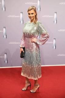Laura Wontorra bei der Ankunft zur Deutscher Fernsehpreis Verleihung am 26.01.2018 in Koeln Deutscher Fernsehpreis Verleihung 2018 in Koeln