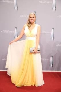 Ruth Moschner bei der Ankunft zur Deutscher Fernsehpreis Verleihung am 26.01.2018 in Koeln Deutscher Fernsehpreis Verleihung 2018 in Koeln