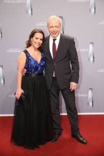 Tom Buhrow und Daniela Boff bei der Ankunft zur Deutscher Fernsehpreis Verleihung am 26.01.2018 in Koeln Deutscher Fernsehpreis Verleihung 2018 in Koeln