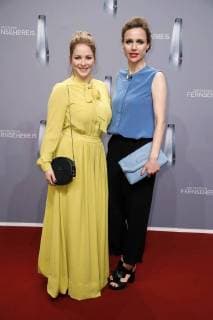 Jasmin Schwiers und Nadja Becker bei der Verleihung des Deutschen Fernsehpreises 2018 im Palladium. Köln, 26.01.2018