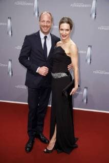 Johann von Bülow und Lisa Martinek bei der Verleihung des Deutschen Fernsehpreises 2018 im Palladium. Köln, 26.01.2018