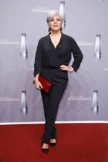 Birgit Schrowange bei der Verleihung des Deutschen Fernsehpreises 2018 im Palladium. Köln, 26.01.2018
