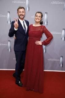 Jochen Schropp und Christine Henning bei der Verleihung des Deutschen Fernsehpreises 2018 im Palladium. Köln, 26.01.2018