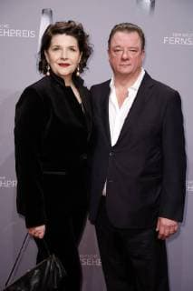 Susanne Böwe und Peter Kurth bei der Verleihung des Deutschen Fernsehpreises 2018 im Palladium. Köln, 26.01.2018