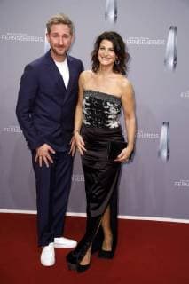 Daniel Boschmann und Marlene Lufen bei der Verleihung des Deutschen Fernsehpreises 2018 im Palladium. Köln, 26.01.2018