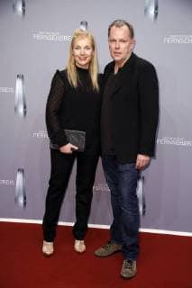 Nadja Uhl mit Begleitung bei der Verleihung des Deutschen Fernsehpreises 2018 im Palladium. Köln, 26.01.2018