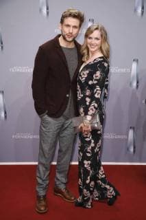 Steve Windolf und Cornelia Gröschel bei der Verleihung des Deutschen Fernsehpreises 2018 im Palladium. Köln, 26.01.2018