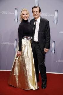 Katja Burkard und Hans Mahr bei der Verleihung des Deutschen Fernsehpreises 2018 im Palladium. Köln, 26.01.2018