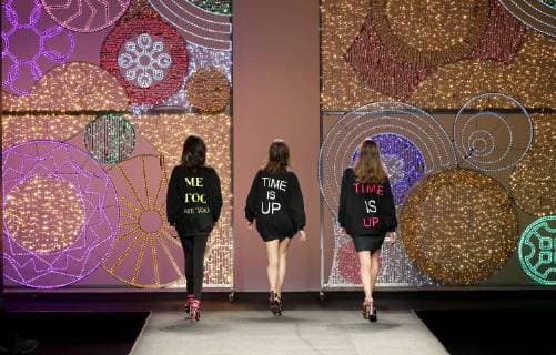 Entertainment Bilder der Woche Themen der Woche Several models display some creations of autumn-winter 2018 2019 collection by designer Juana Martin during a parade held as part of Madrid Mercedes-Benz Fashion Week, Madrid, Spain, 28 January 2018. Madrid Mercedes-Benz Fashion Week !ACHTUNG: NUR REDAKTIONELLE NUTZUNG!  Copyright: xAngelxDiazx GRAF9144 20180128-636527569187517780