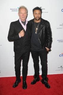 Universal Music Group Grammy after party at Spring Studios on January 28, 2018 in New York City. Sting; Shaggy New York United States  571025
