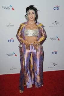 January 29, 2018 - New York, NY, USA - January 28, 2018 New York City..Kali Uchis attending Universal Music Group Grammy after party at Spring Studios on January 28, 2018 in New York City. New York USA  - ZUMAny1_ 20180129_zaf_ny1_009 Copyright: xKristinxCallahanx