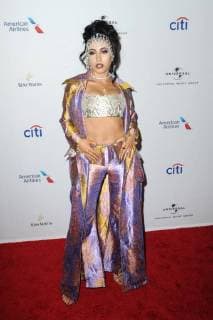 January 29, 2018 - New York, NY, USA - January 28, 2018 New York City..Kali Uchis attending Universal Music Group Grammy after party at Spring Studios on January 28, 2018 in New York City. New York USA  - ZUMAny1_ 20180129_zaf_ny1_010 Copyright: xKristinxCallahanx
