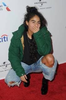 January 29, 2018 - New York, NY, USA - January 28, 2018 New York City..Jessie Reyez attending Universal Music Group Grammy after party at Spring Studios on January 28, 2018 in New York City. New York USA  - ZUMAny1_ 20180129_zaf_ny1_038 Copyright: xKristinxCallahanx