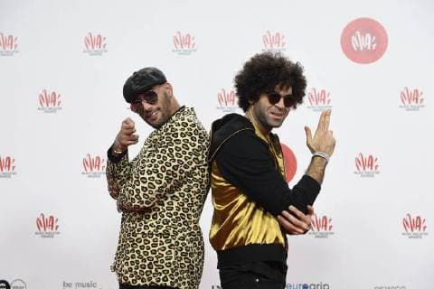 Directors Bilall Fallah and Adil El Arbi pictured on the red carpet at the arrival of the eleventh edition of the MIA s (Music Industry Award) award show, in Brussels, Tuesday 30 January 2018. The MIA awards are handed out by the VRT and Kunstenpunt.  JASPERxJACOBS 05286462