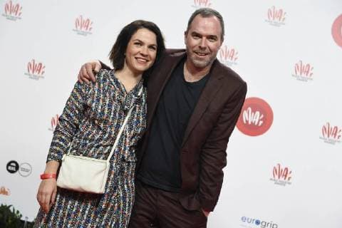 Siska Schoeters and Tomas De Soete pictured on the red carpet at the arrival for the eleventh edition of the MIA s (Music Industry Award) award show, in Brussels, Tuesday 30 January 2018. The MIA awards are handed out by the VRT and Kunstenpunt.  JASPERxJACOBS 05286487