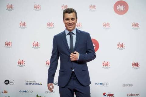 actor and singer Niels Desstadsbader pictured on the red carpet at the arrival for the eleventh edition of the MIA s (Music Industry Award) award show, in Brussels, Tuesday 30 January 2018. The MIA awards are handed out by the VRT and Kunstenpunt.  JASPERxJACOBS 05286558