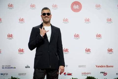 Gerwin Gers Pardoel pictured on the red carpet at the arrival for the eleventh edition of the MIA s (Music Industry Award) award show, in Brussels, Tuesday 30 January 2018. The MIA awards are handed out by the VRT and Kunstenpunt.  JASPERxJACOBS 05286556