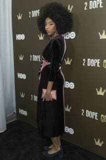 USA: 2 Dope Queens HBO premiere Jessica Williams attends HBO celebrates premiere 2 Dope Queens at Public Arts at the Public Hotel New York New York United States The Public Hotel  LevxRadin