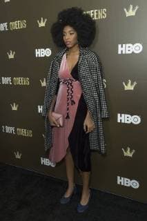 USA: 2 Dope Queens HBO premiere Jessica Williams attends HBO celebrates premiere 2 Dope Queens at Public Arts at the Public Hotel New York New York United States The Public Hotel  LevxRadin
