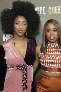 USA: 2 Dope Queens HBO premiere Jessica Williams and Phobe Robinson attend HBO celebrates premiere 2 Dope Queens at Public Arts at the Public Hotel New York New York United States The Public Hotel  LevxRadin