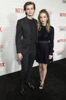 USA: Netflix Everything Sucks premiere Elijah Stevenson and Sydney Sweeney attend Netflix premiere Everything Sucks! season 1 at AMC 34th street New York New York United States AMC 34th Street  LevxRadin