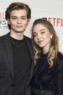 USA: Netflix Everything Sucks premiere Elijah Stevenson and Sydney Sweeney attend Netflix premiere Everything Sucks! season 1 at AMC 34th street New York New York United States AMC 34th Street  LevxRadin