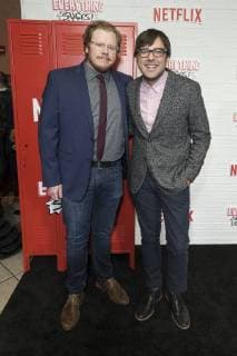 USA: Netflix Everything Sucks premiere Ben York Jones and Michael Mohan attend Netflix premiere Everything Sucks! season 1 at AMC 34th street New York New York United States AMC 34th Street  LevxRadin